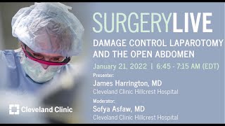 Damage Control Laparotomy and the Open Abdomen Graphic [upl. by Avis873]