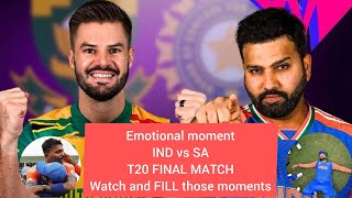 IND vs SA The Most HEARTBREAKING Moments [upl. by Howlond]