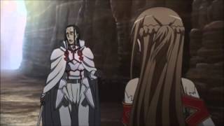 SAO Abridged Asuna vs Kuradeel [upl. by Aleb802]