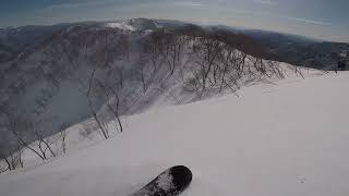 【バックカントリー】 谷川岳 西黒沢バックカントリースノーボード  Mt Tanigawadake backcountry snowboarding 20240202 Friday [upl. by Sholeen569]