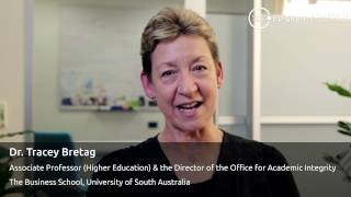 Dr Tracey Bretag Why is the Academic Integrity programme important now [upl. by Nodnol]