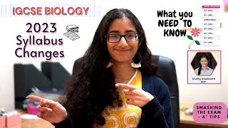 IGCSE Biology 2024 New Syllabus Changes What you NEED TO KNOW [upl. by Cornelius7]