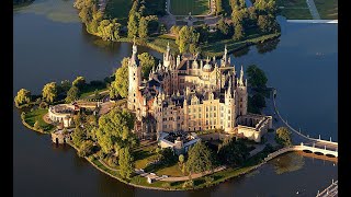 Travel to Schwerin Castle Macklenburg Germany [upl. by Orville]