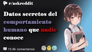 Psiquiatras ¿Cuál es un dato secreto del comportamiento humano  Preguntas de Reddit en español [upl. by Nnylsor]