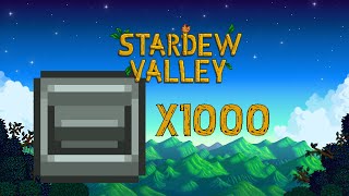 USING 1000 STAIRCASES IN SKULL CAVERNS  Stardew Valley [upl. by Adlaremse]