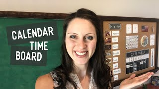 Calendar Time Display for Preschool [upl. by Riffle]