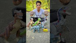 4 Big and Small Remote Control Dinosaur unboxing🦖🔥 [upl. by Nedearb577]