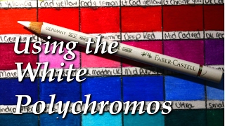 How I use the White Polychromos Pencil [upl. by Bartosch]