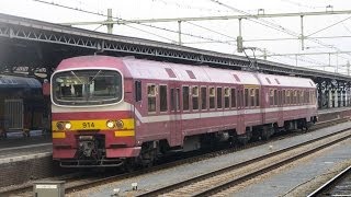 NMBS MS86 914 arriving  Roosendaal NL 15022013 [upl. by Ragg]