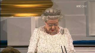 The Queens Speech in Dublin Castle [upl. by Adnilra]