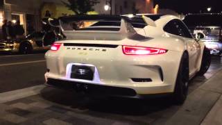 Porsche 991 GT3 with IPE Exhaust Takeoff [upl. by Fredette829]