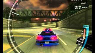 Need for Speed Underground 2 World record Acceleration 392 kmh [upl. by Fife]