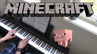 Wet Hands  Minecraft Piano Cover Redone  Sheet Music amp Midi [upl. by Amathiste696]