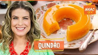 QUINDIM aprenda a fazer sobremesa clássica em versão grande  Rita Lobo  Cozinha Prática [upl. by Ociram]