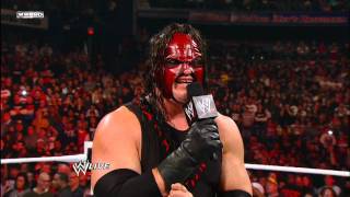 Raw  Kane tells John Cena why hes been targeted [upl. by Nayar]