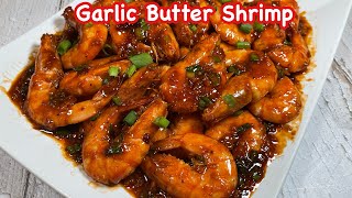 GARLIC BUTTER SHRIMP in KETCHUP SAUCE  Kakaibang luto ng GARLIC BUTTER SHRIMP in KETCHUP SAUCE [upl. by Eidahs705]