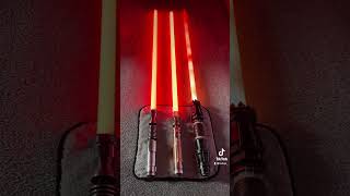 Red Neopixel Lightsaber Comparison [upl. by Aikemahs]