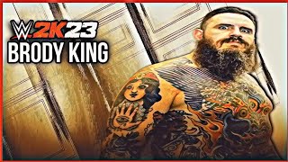 WWE 2K23  Brody King Signatures and Finishers [upl. by Harbird]