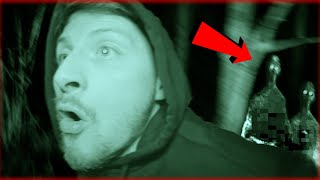 OUR TERRIFYING NIGHT IN USAS MOST HAUNTED FOREST WITCHES FOREST [upl. by Notelrac]