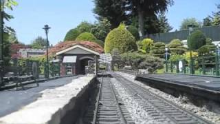 Garden railway 10 scale miles MASSIVE Drivers Eye View of Bekonscot Model Railway [upl. by Yobybab429]