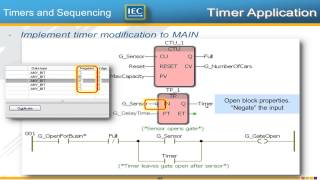 36 Timers amp Sequencing IEC 611313 Basics with MotionWorks IEC [upl. by Nor967]