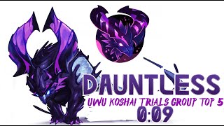 Dauntless Umbral Koshai Trials Group 009 Top 5 [upl. by Rhine903]