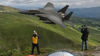 F35s amp F15s TEARING THROUGH THE MACH LOOP  4K [upl. by Harbird406]