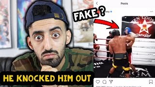 Reacting to Fousey Knocking Out Alex Wassabi [upl. by Madelina]