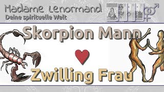 Skorpion Mann amp Zwillinge Frau Liebe und Partnerschaft [upl. by Thompson529]