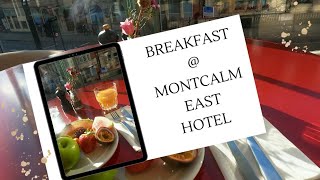 Breakfast  Montcalm East Hotel Shoreditch [upl. by Oiuqise]