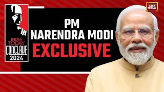 India Today Conclave 2024 PM Modi LIVE  Redefining Bharat  PM Modi Exclusive On India Today [upl. by Robbin]