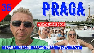 PRAGA Czechy 36 Wakacje 2024 odc 2 [upl. by Nata]