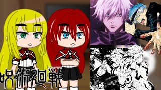 highschool dxd react to gojo satoru é sukuna  issei as gojo [upl. by Hylton]