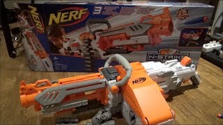 NERF NStrike Havok Fire EBF25 Unboxing and Review [upl. by Saxena300]