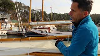 Areys Pond Boat Yard Catboat Essentials Part 2 Rigging a Catboat [upl. by Antonietta520]