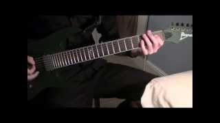 Avenged Sevenfold  Unholy Confessions Guitar Tutorial by Kirjai [upl. by Soinotna]