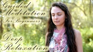 Guided Meditation For Deep Relaxation Anxiety Sleep or Depression  Calming Breath Exercises [upl. by Anoirtac]