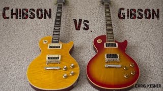 Chibson vs Gibson A Comparison of Les Pauls [upl. by Aaberg]