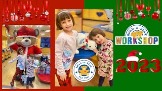 Shop Build a Bear Christmas Vlog 2023 Axolotl amp Luula  Fun Family Holiday Vlog [upl. by Noir101]