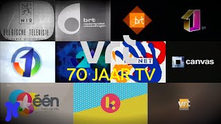 VRT  70 jaar Vlaamse televisievormgeving 19532023 [upl. by Teufert]