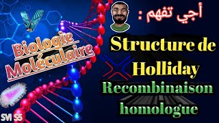 En Arabe recombinaison homologue et structure de holliday chez les procaryotes [upl. by Yrrot588]