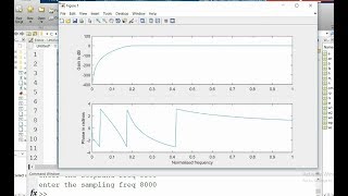 Butterworth analog High Pass Filter in Matlab [upl. by Demmahom]