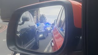 x4 Massive Police Convoy In Catford [upl. by Hpesoj]