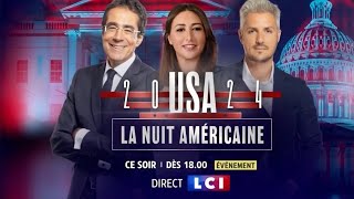 USA 2024  La nuit américaine sur LCI [upl. by Nylahs270]