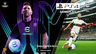 Efootball 2024 Gameplay PS4 Pro V320 [upl. by Knipe268]