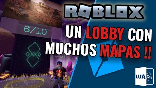 Como crear un Lobby para seleccionar mapas en Roblox Studio  Teleport Services Places Tags [upl. by Ynnig]