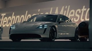 Porsche Super Bowl Commercial 2020  The Heist  new Taycan 100 electric  Top Carros [upl. by Rimahs493]