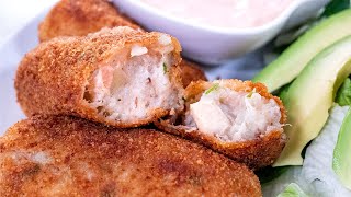 Croquetas de Atun con Papa  Receta Mexicana Facil [upl. by Soloma]