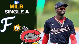 Carolina Mudcats Vs Fredericksburg Nationals l Game 1 l PlayOffs [upl. by Lonny]