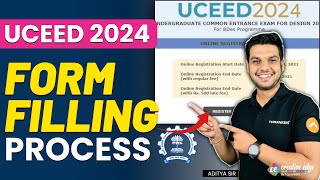 How to Fill UCEED 2024 Form  UCEED 2024 Form Filling Process  UCEED 2024 Exam Preparation [upl. by Seugram]